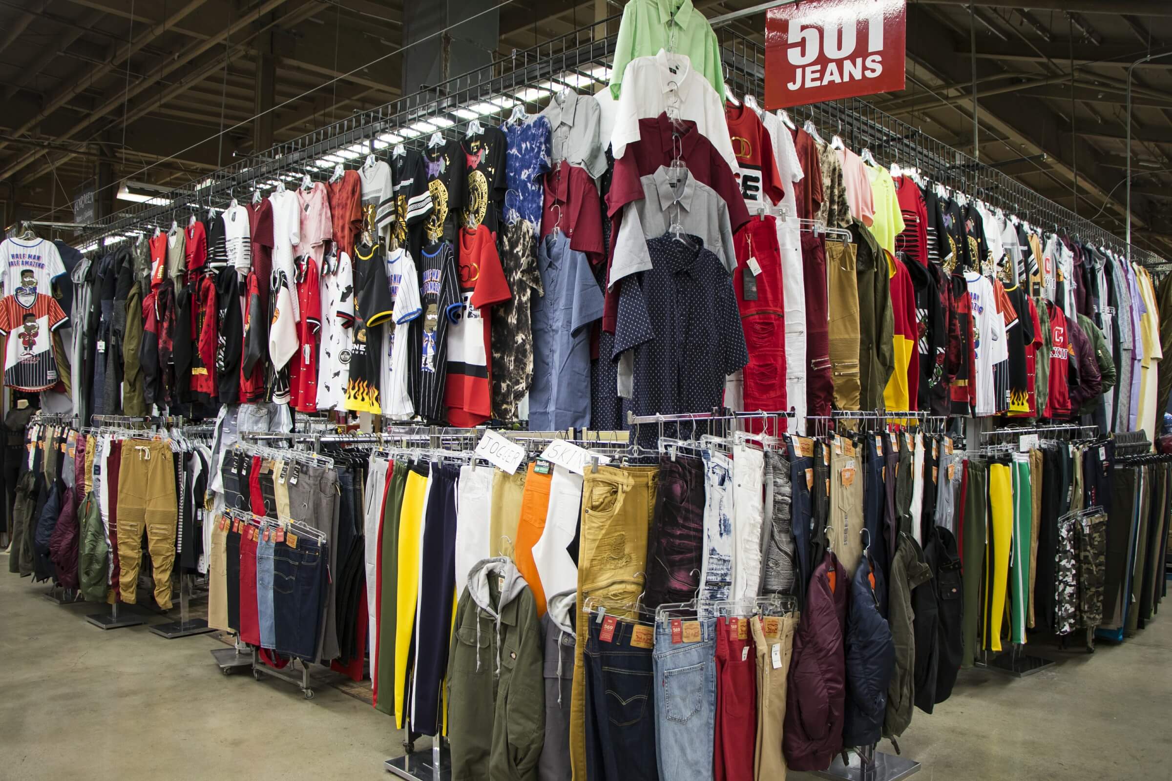 Men's Clothing in slauson super mall